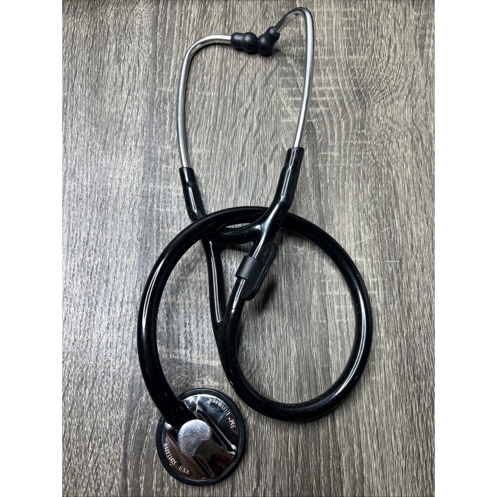 3M Littmann Master Cardiology | Black Tube | Stainless Chestpiece | Used | Great